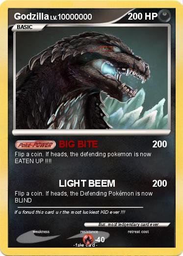 Pokemon Godzilla