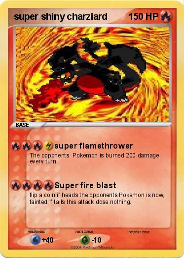 Pokemon super shiny charziard