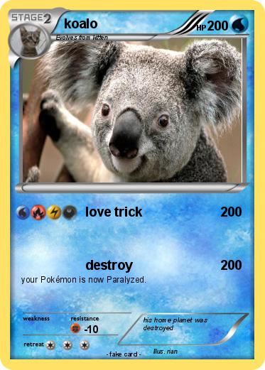 Pokemon koalo