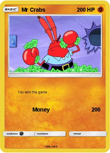 Pokemon Mr Crabs