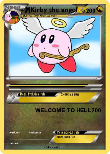 Pokemon Kirby the angel