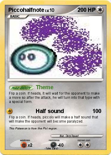 Pokemon Piccohalfnote