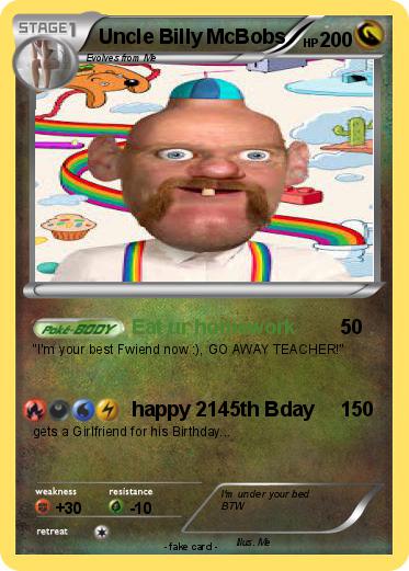 Pokemon Uncle Billy McBobs