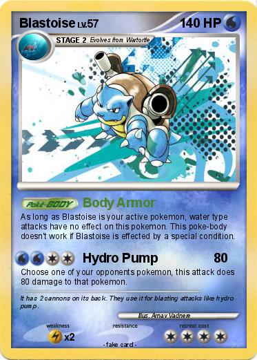 Pokemon Blastoise
