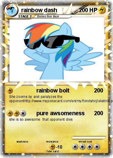 Pokemon rainbow dash