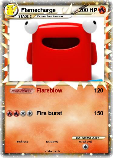 Pokemon Flamecharge