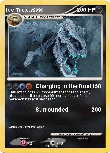 Pokemon Ice Trex