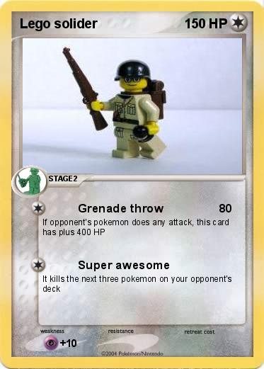 Pokemon Lego solider