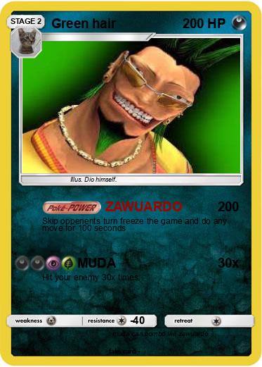 Pokemon Green hair
