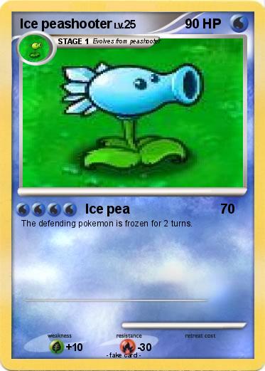 Pokemon Ice peashooter