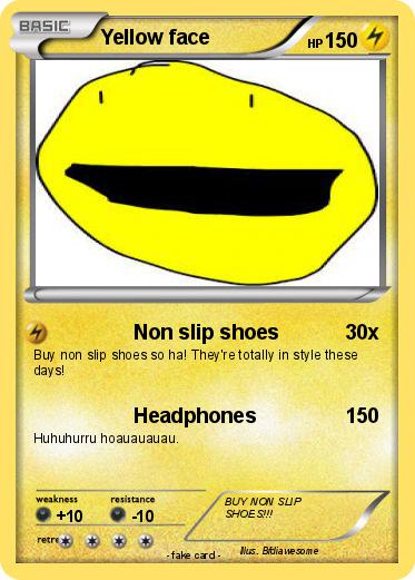 Pokemon Yellow face