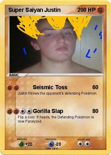 Pokemon Super Saiyan Justin