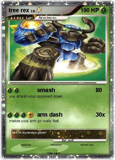 Pokemon tree rex