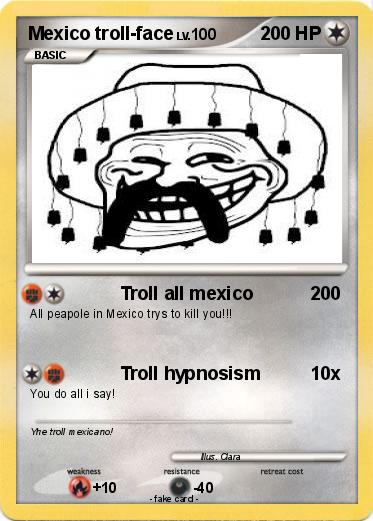 Pokemon Mexico troll-face