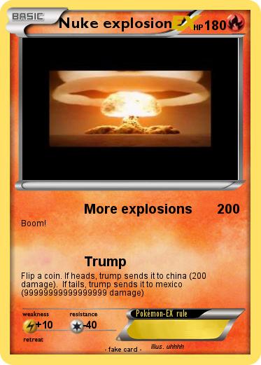Pokemon Nuke explosion