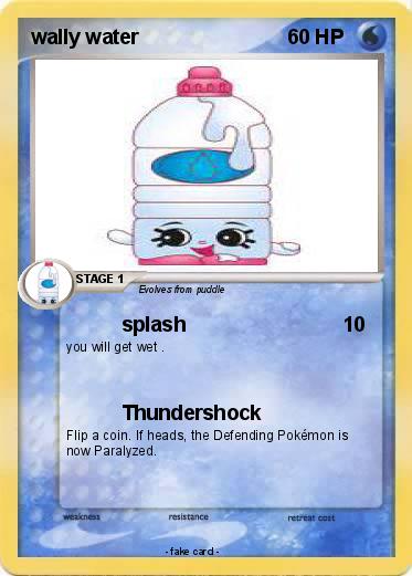 Pokemon wally water