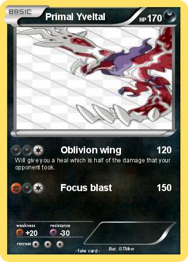 Pokemon Primal Yveltal