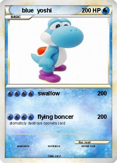 Pokemon blue  yoshi