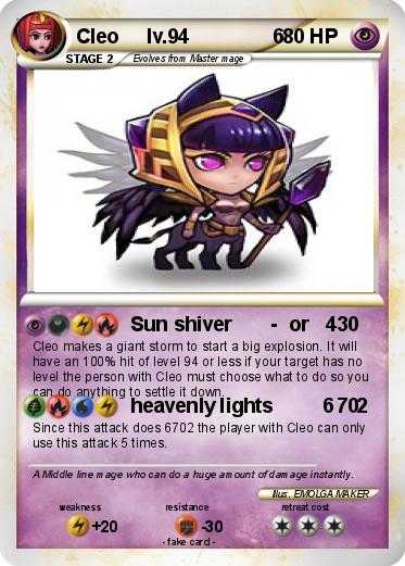 Pokemon Cleo     lv.94               6