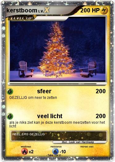 Pokemon kerstboom