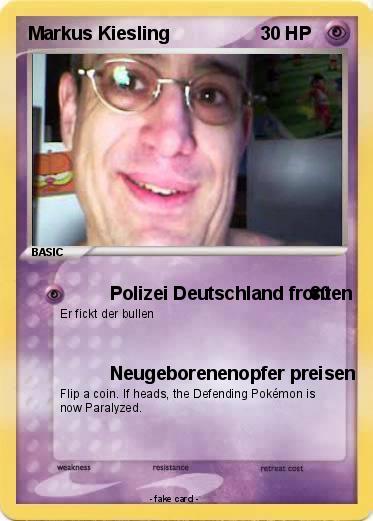 Pokemon Markus Kiesling