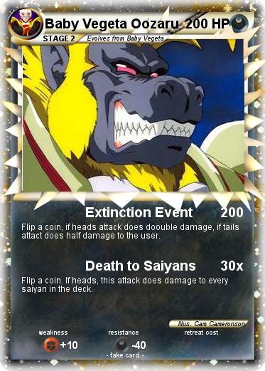 Pokemon Baby Vegeta Oozaru