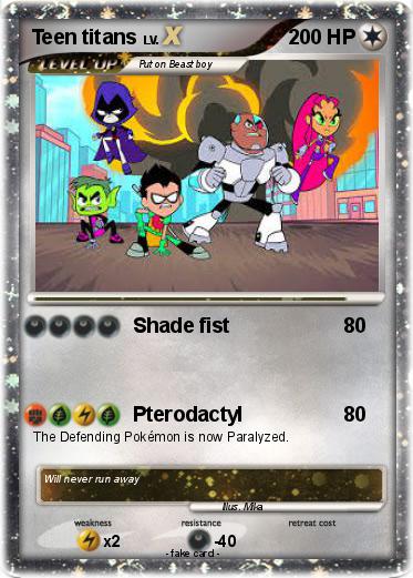 Pokemon Teen titans