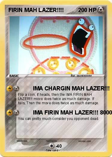 Pokemon FIRIN MAH LAZER!!!!