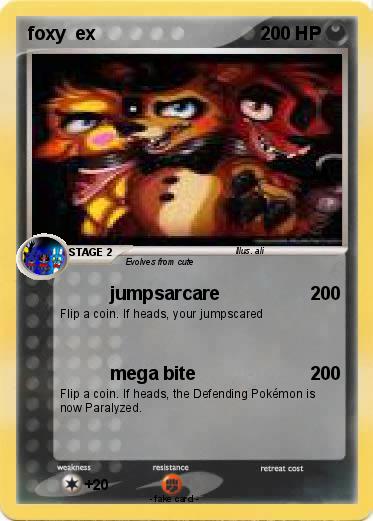 Pokemon foxy  ex