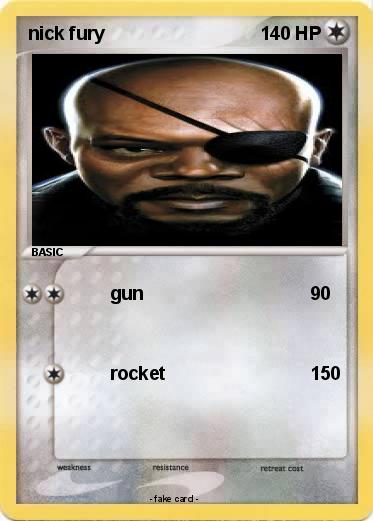 Pokemon nick fury