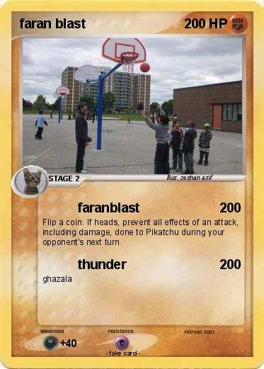 Pokemon faran blast