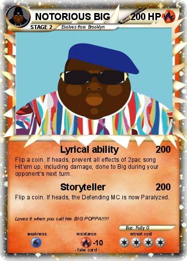Pokemon NOTORIOUS BIG