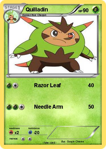 Pokemon Quilladin