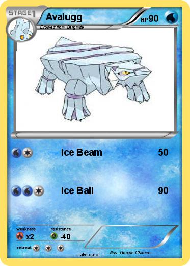Pokemon Avalugg