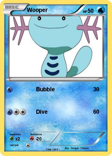Pokemon Wooper