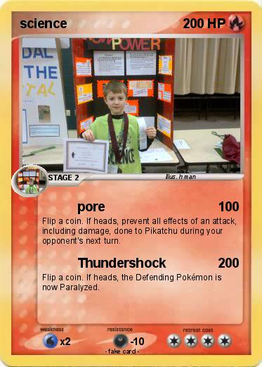 Pokemon science