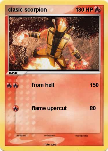 Pokemon clasic scorpion