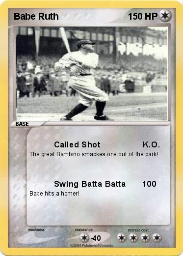 Pokemon Babe Ruth