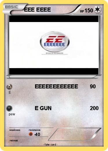 Pokemon EEE EEEE
