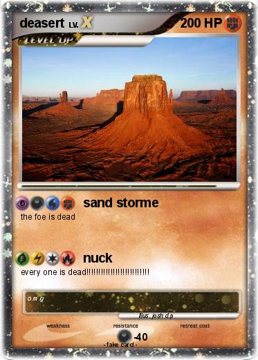 Pokemon deasert