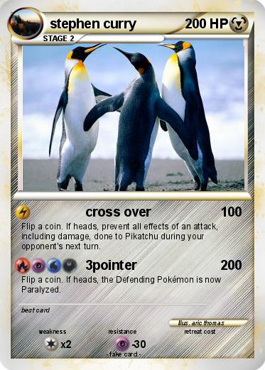 Pokemon stephen curry