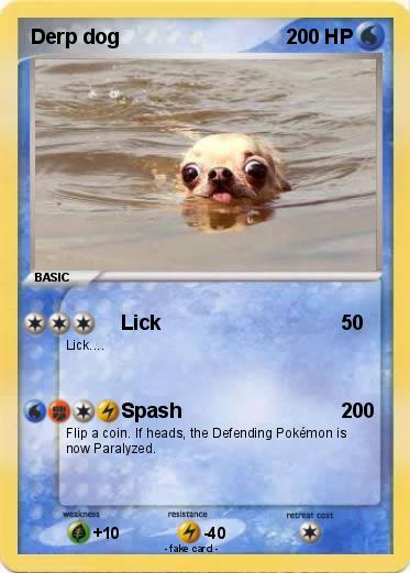 Pokemon Derp dog