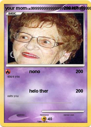 Pokemon your mom