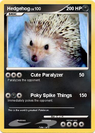 Pokemon Hedgehog