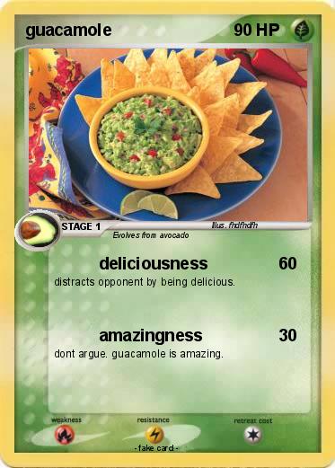 Pokemon guacamole