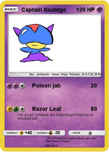 Pokemon Captain Sluddge