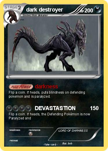 Pokemon dark destroyer