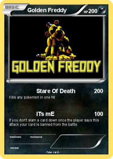 Pokemon Golden Freddy