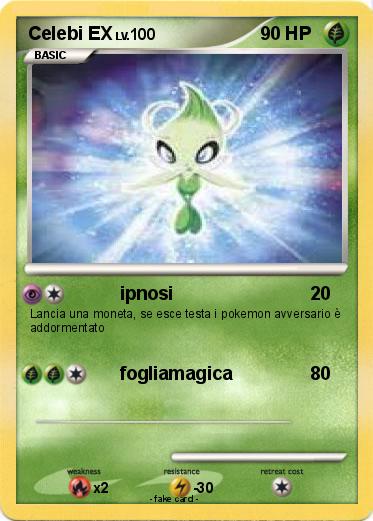 Pokemon Celebi EX