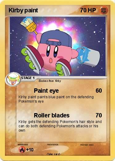 Pokemon Kirby paint